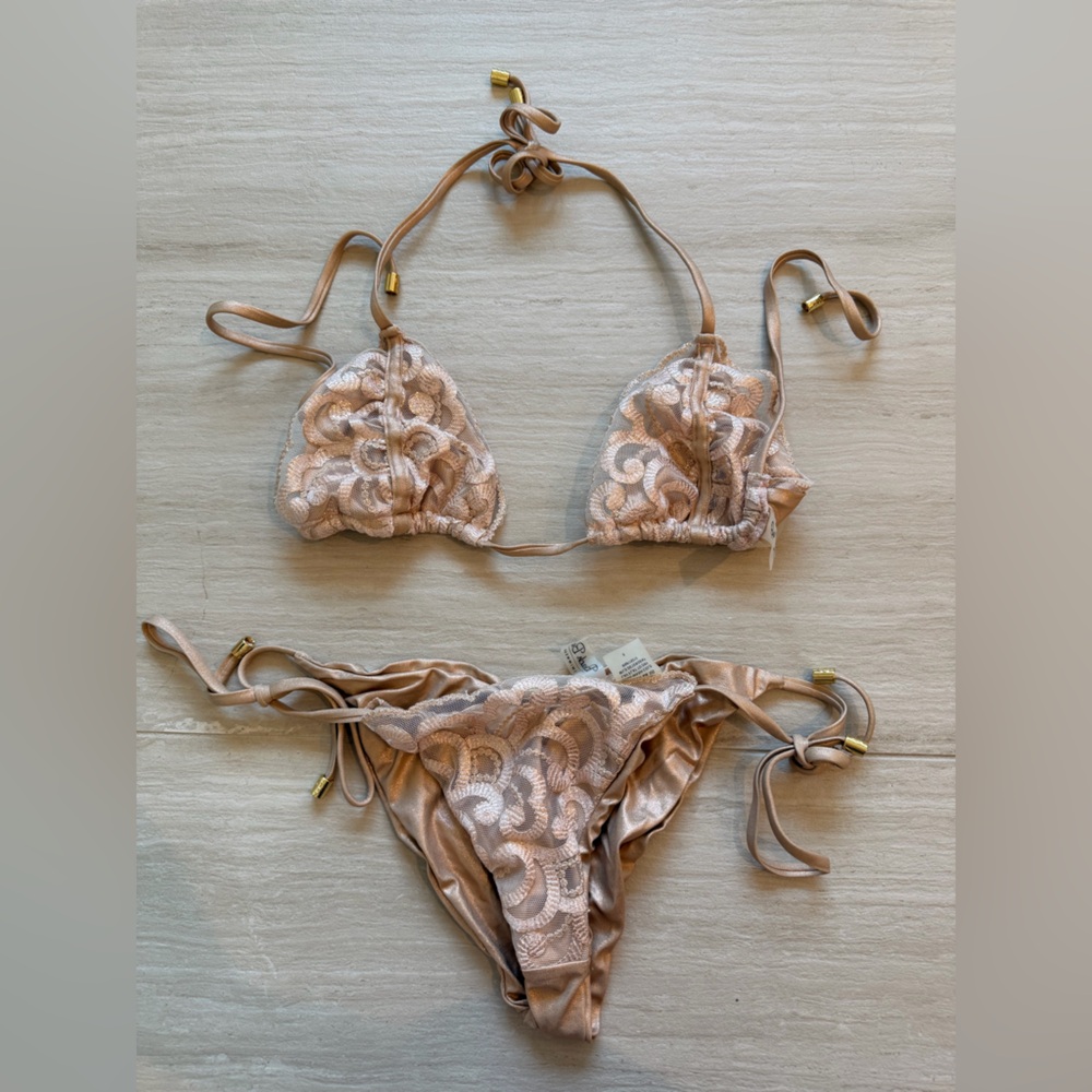 Beach Bunny Lace Bikini Set